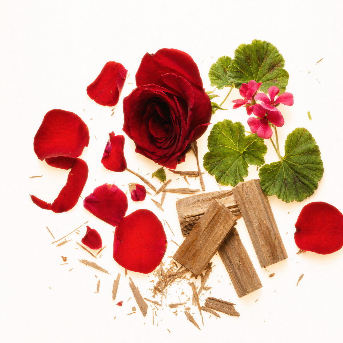 Heart - Rose, Geranium, Sandalwood