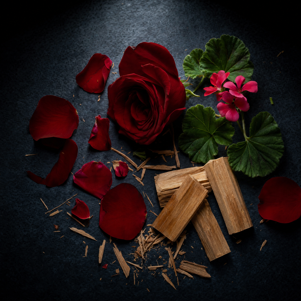 Heart - Rose, Geranium, Sandalwood