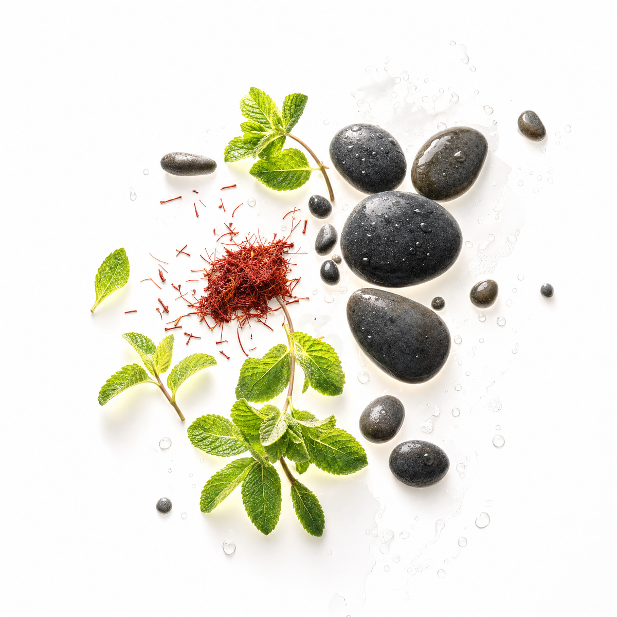 Top - Saffron, Mint, Marine Notes