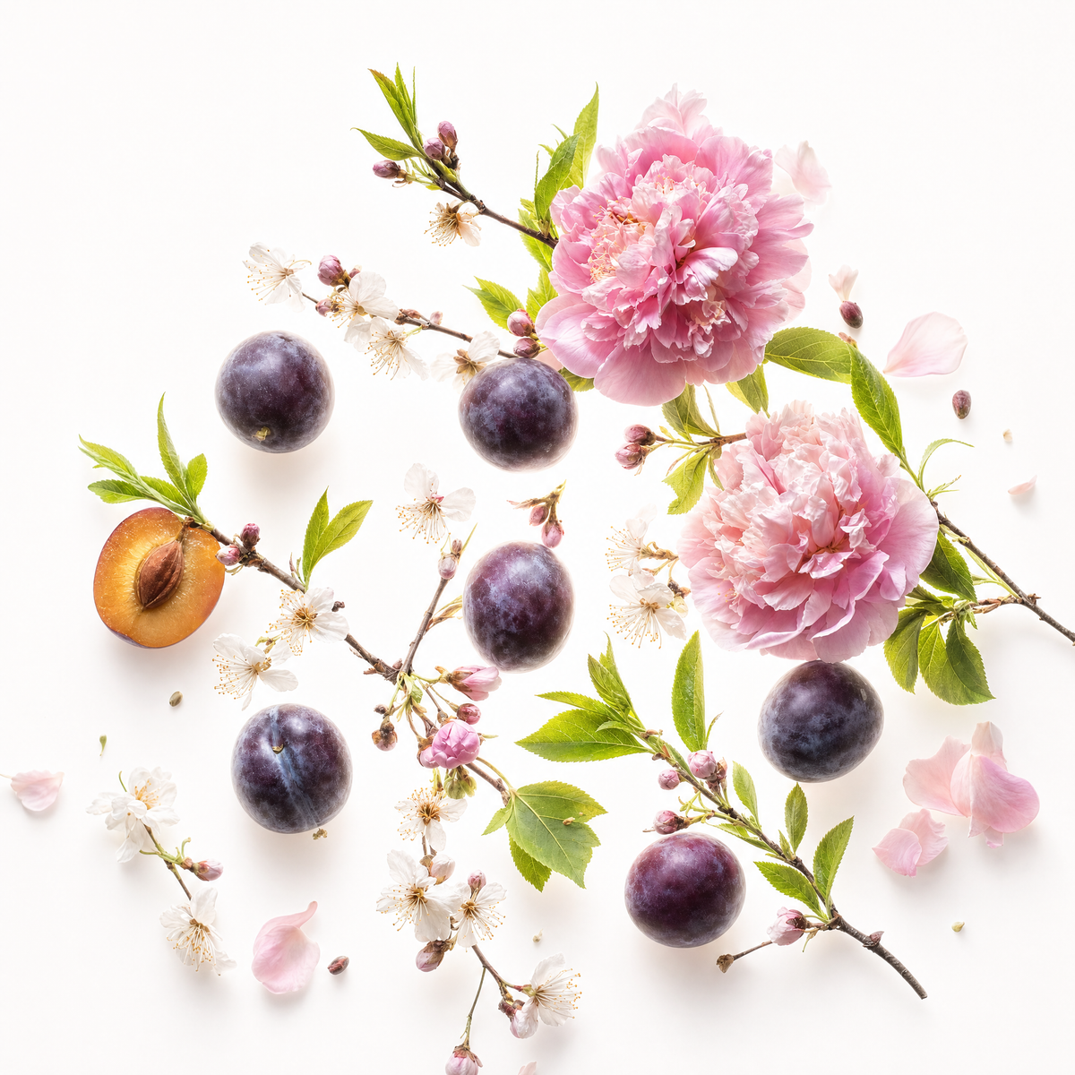 Turns - Plum, Raspberry Blossom, Peony